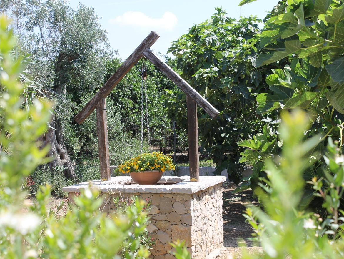 villa romano pozzo giardino salento gallipoli